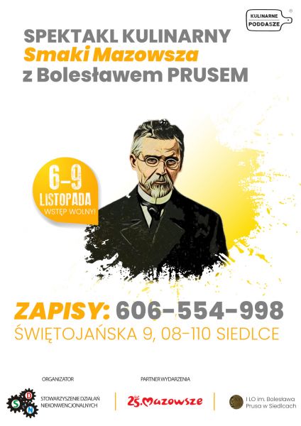 Smaki Mazowsza z Bolesławem Prusem